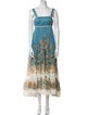 Zimmermann Floral Print Long Dress