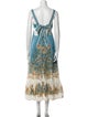 Zimmermann Floral Print Long Dress