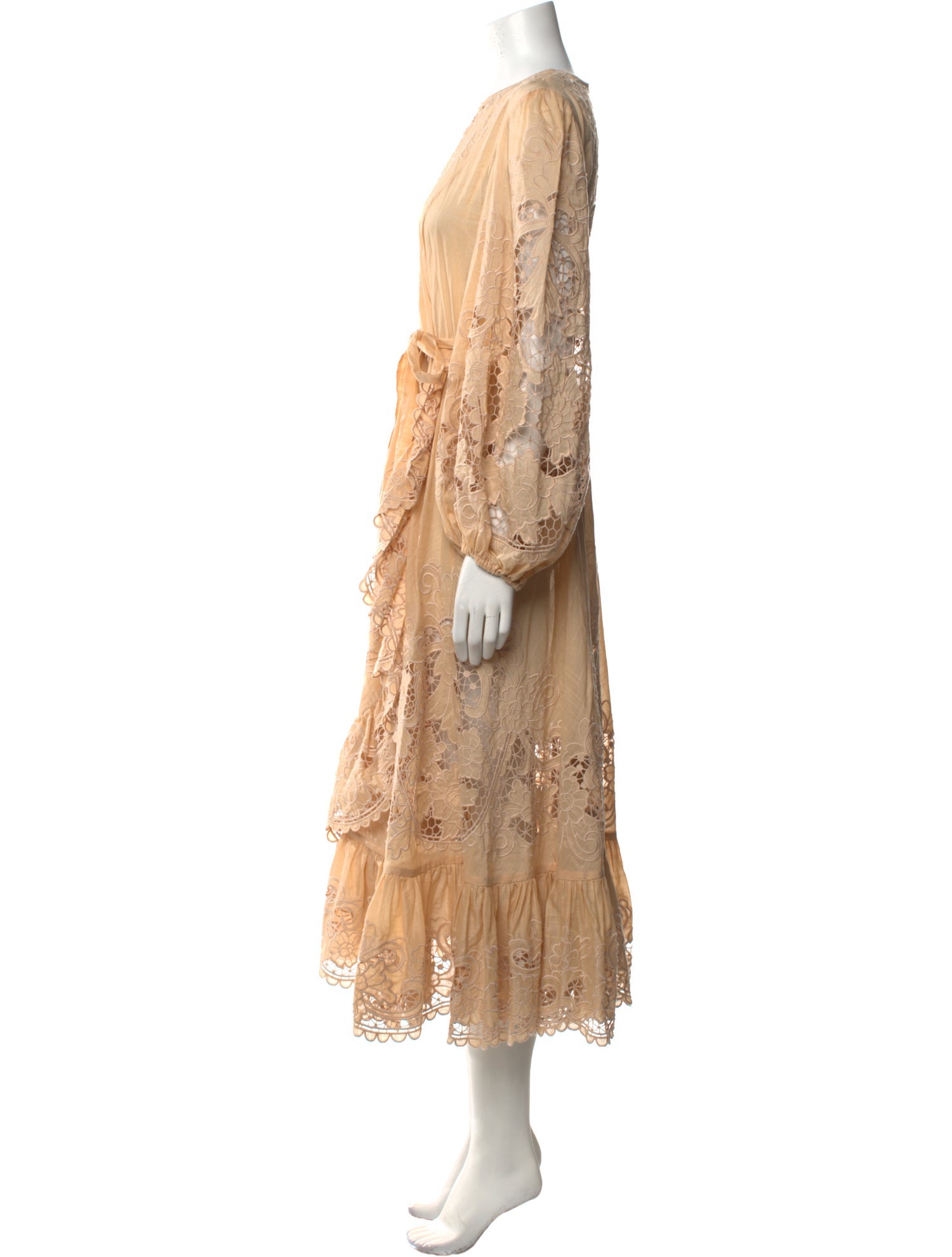 Zimmermann Crew Neck Long Dress