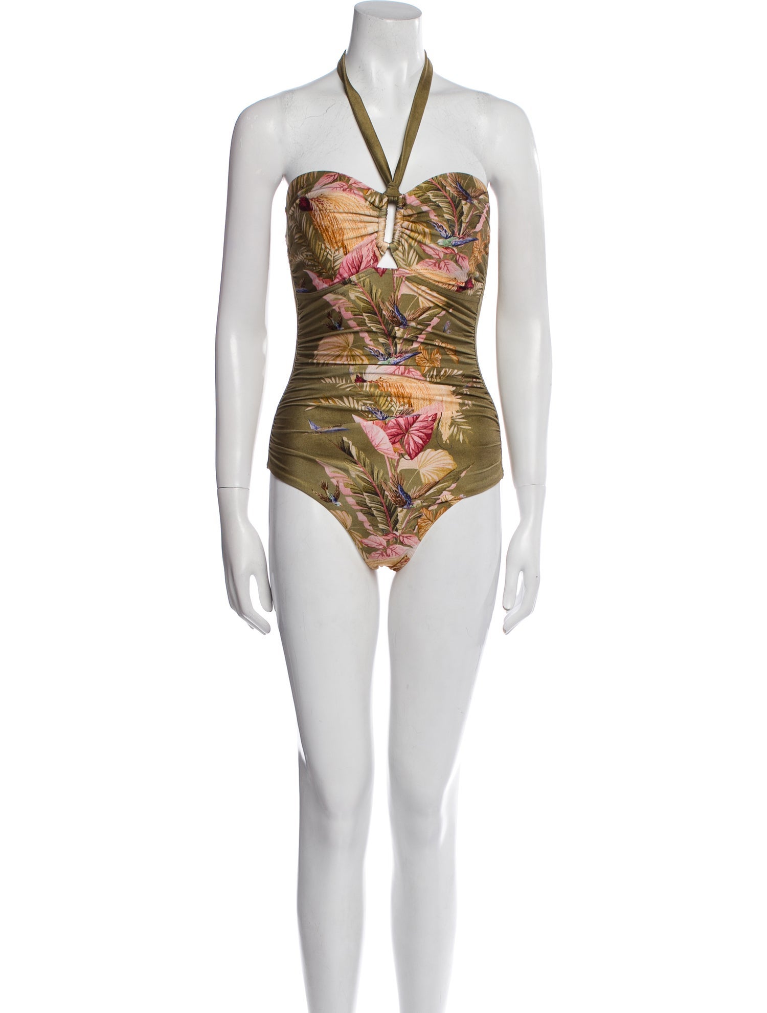 Zimmermann Ascension Wide Link 1Pc Printed One-Piece w/ Tags