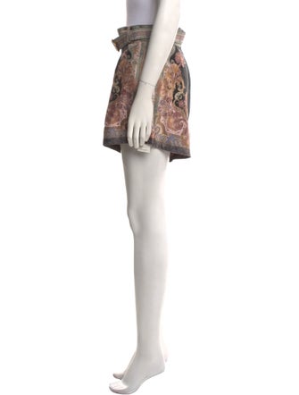 Zimmermann Silk Mini Shorts