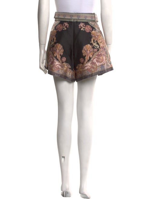 Zimmermann Silk Mini Shorts