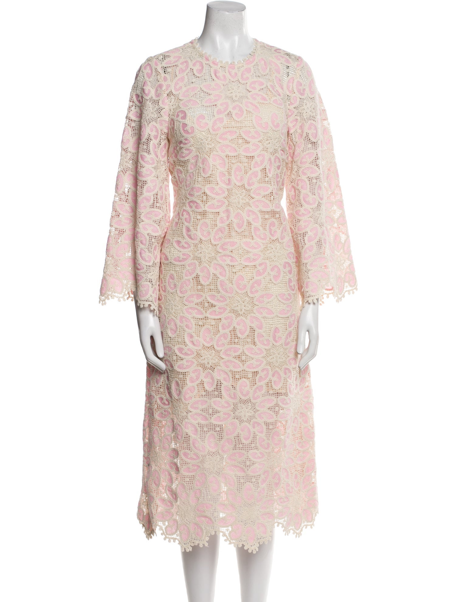 Zimmermann Lace Pattern Midi Length Dress