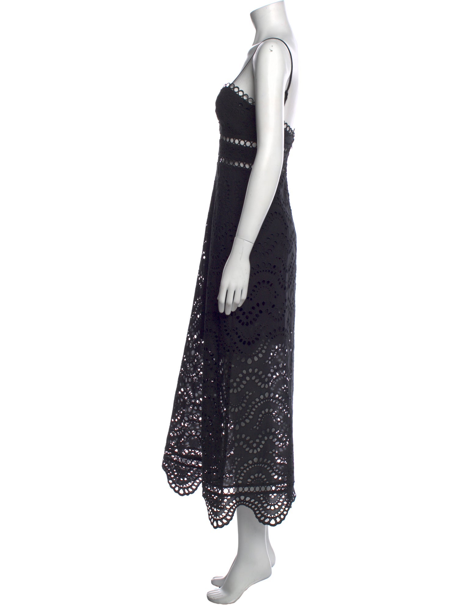 Zimmermann Lace Pattern Long Dress
