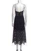 Zimmermann Lace Pattern Long Dress