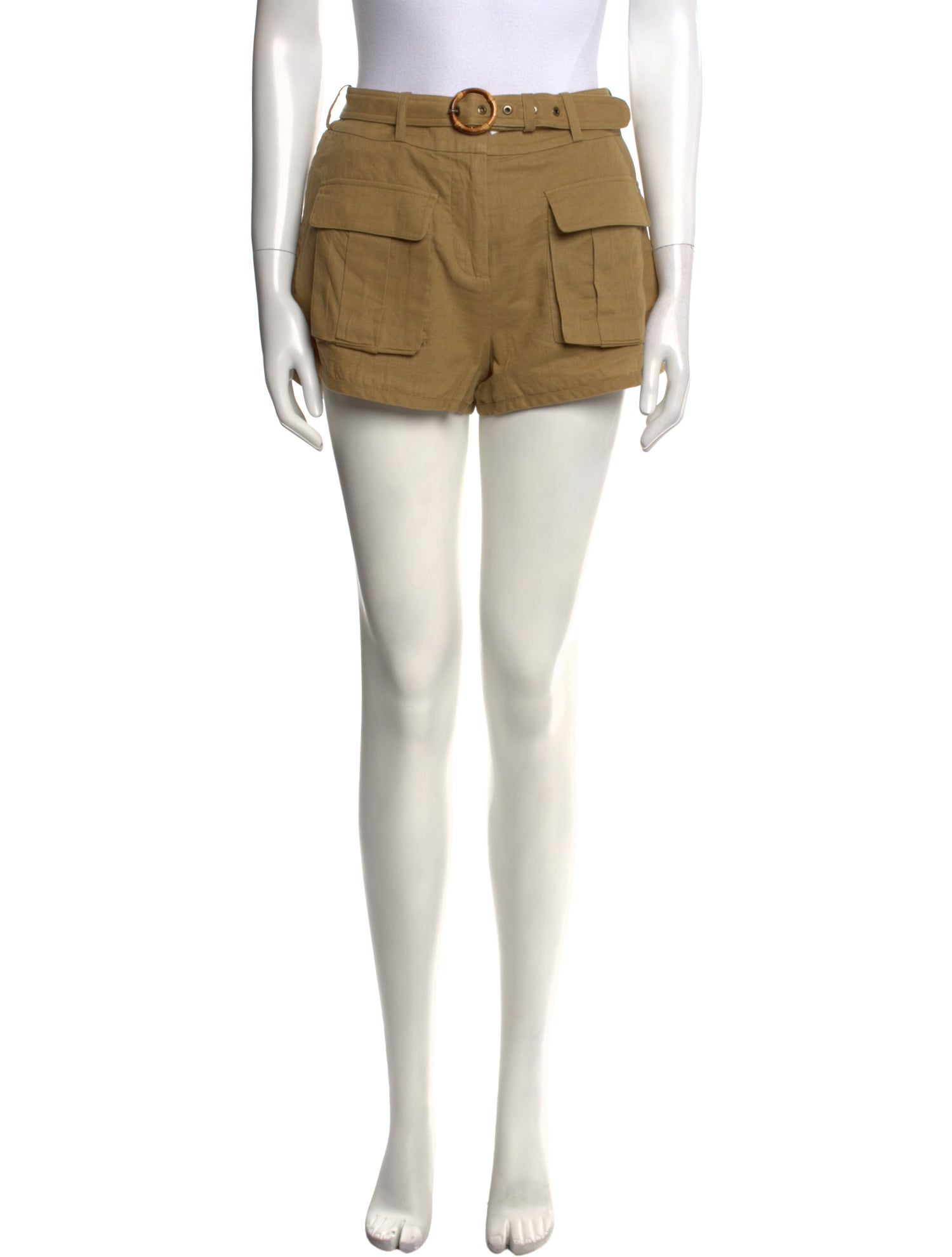 Zimmermann Linen Mini Shorts