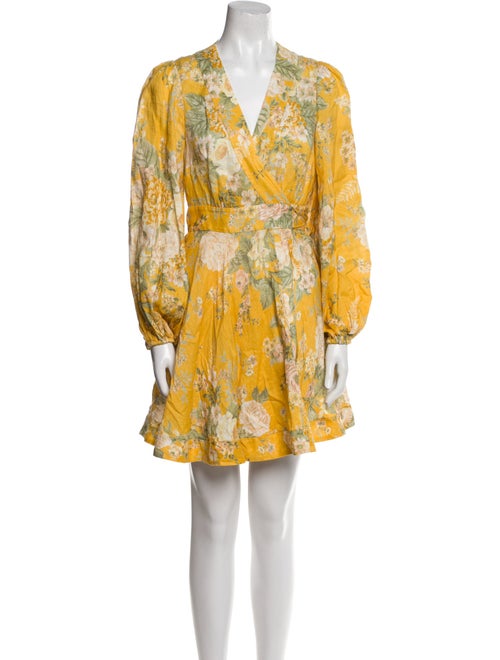 Zimmermann Linen Mini Dress