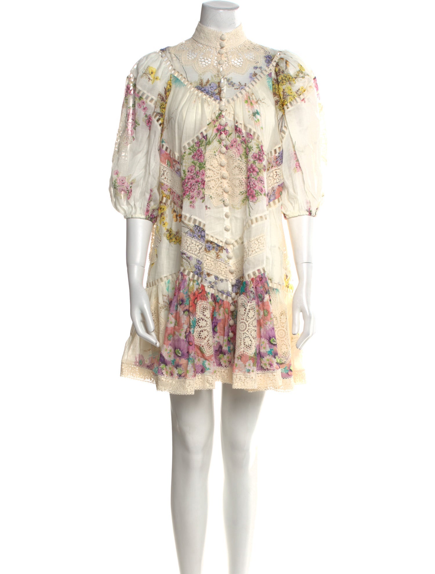 Zimmermann Printed Mini Dress