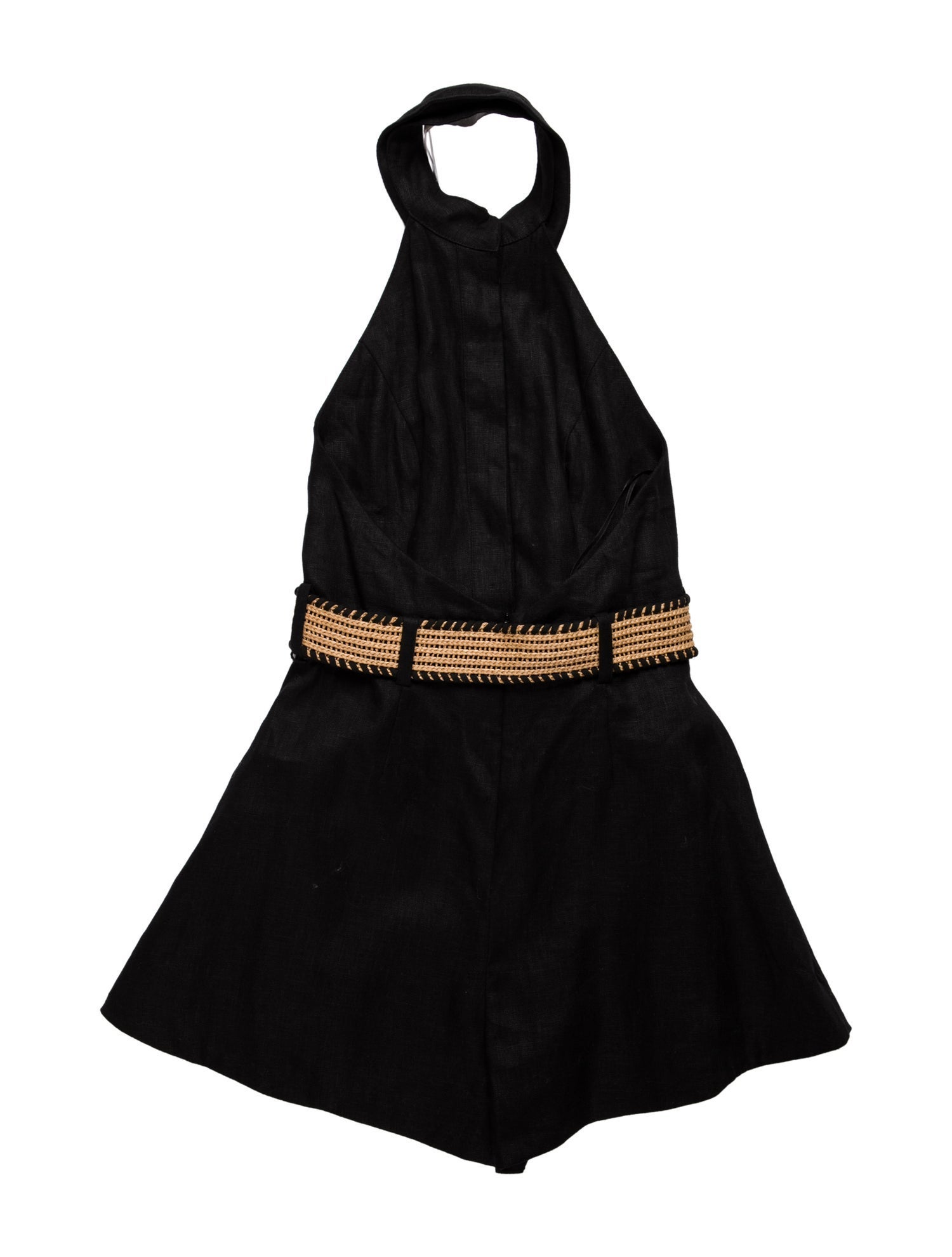 Zimmermann Linen Halterneck Romper w/ Tags