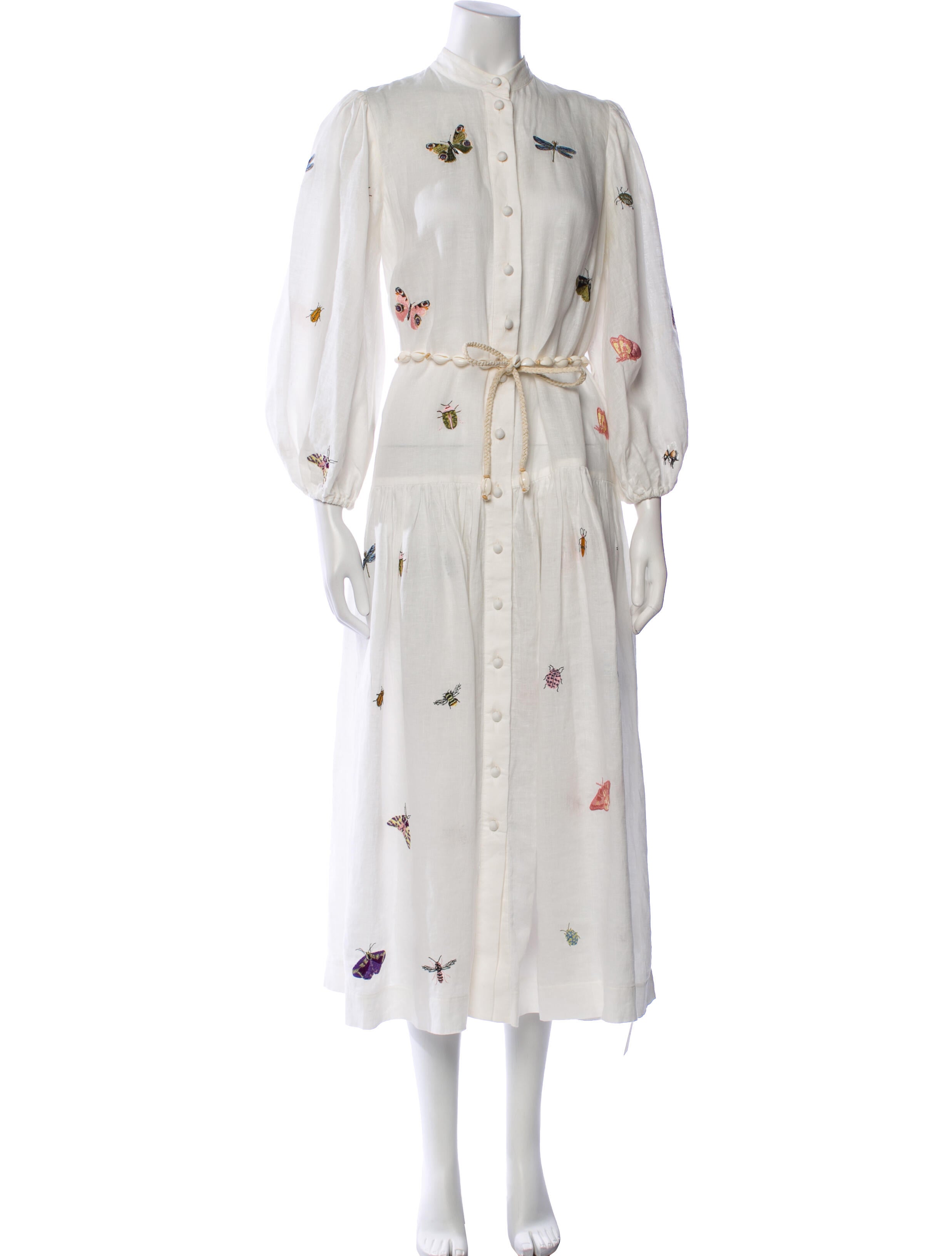 Zimmermann Linen Long Dress
