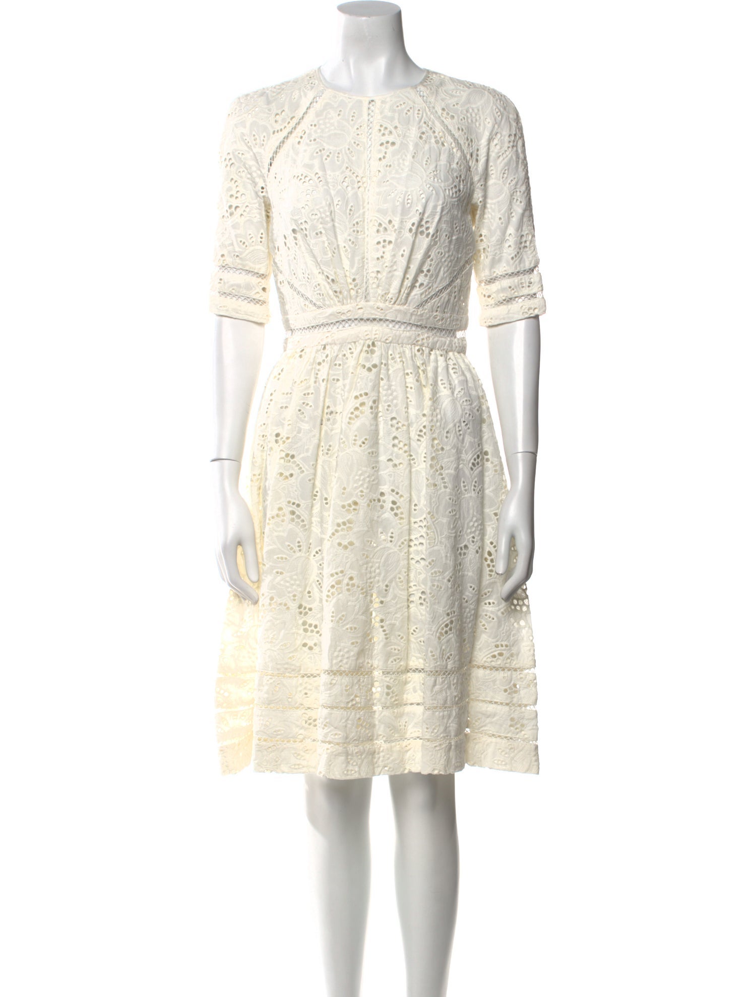 Zimmermann Crew Neck Knee-Length Dress w/ Tags