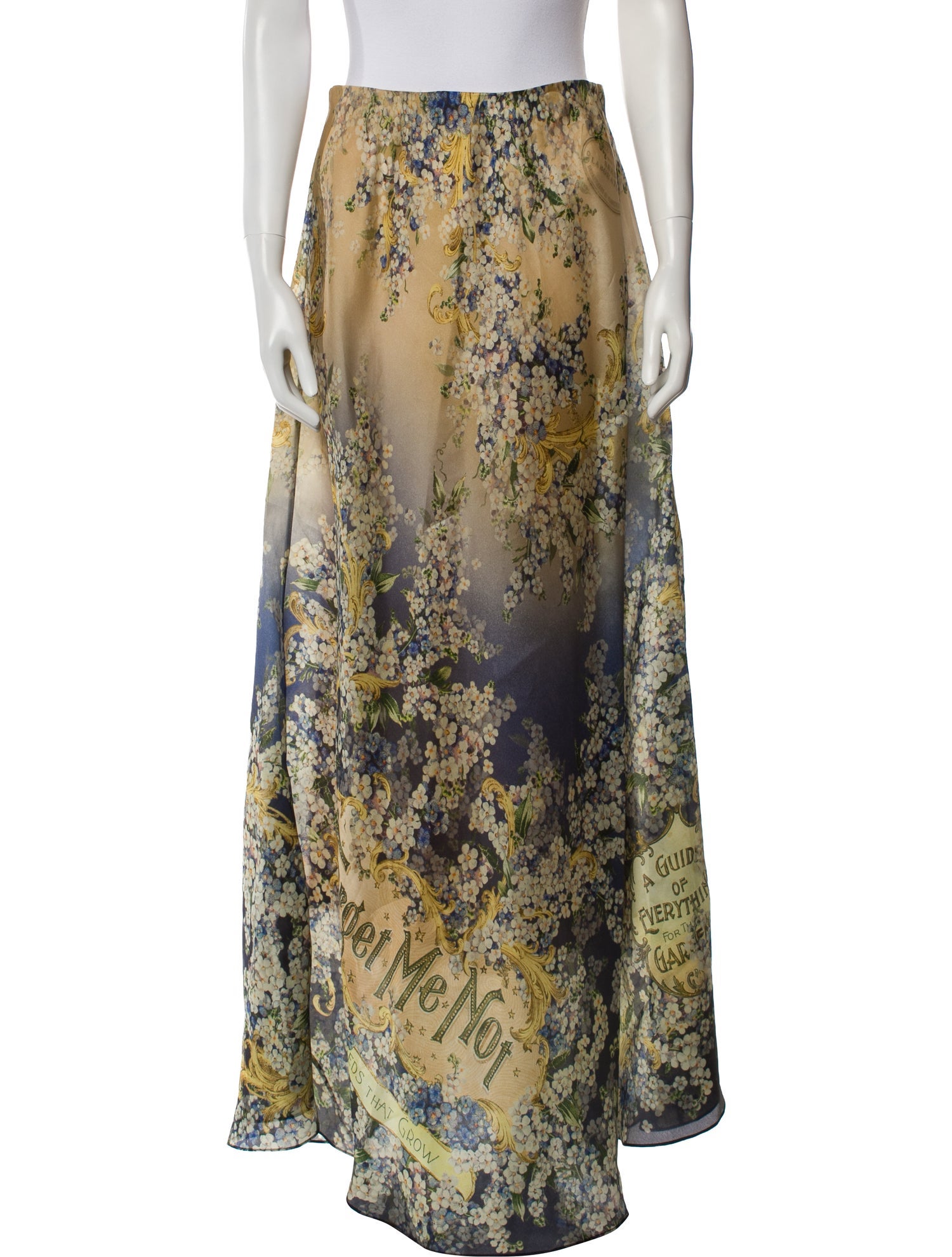 Zimmermann Silk Long Skirt