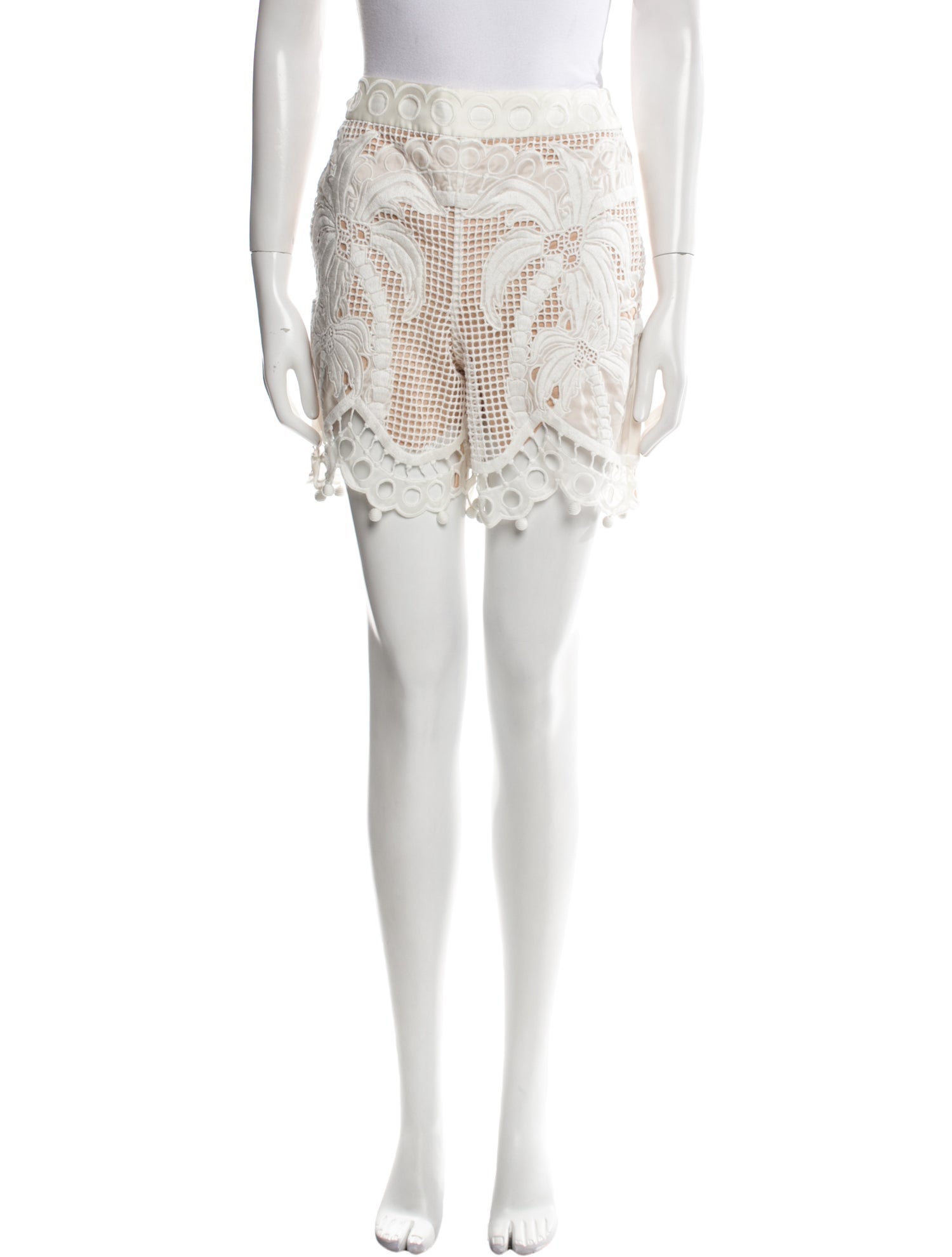 Zimmermann Silk Mini Shorts