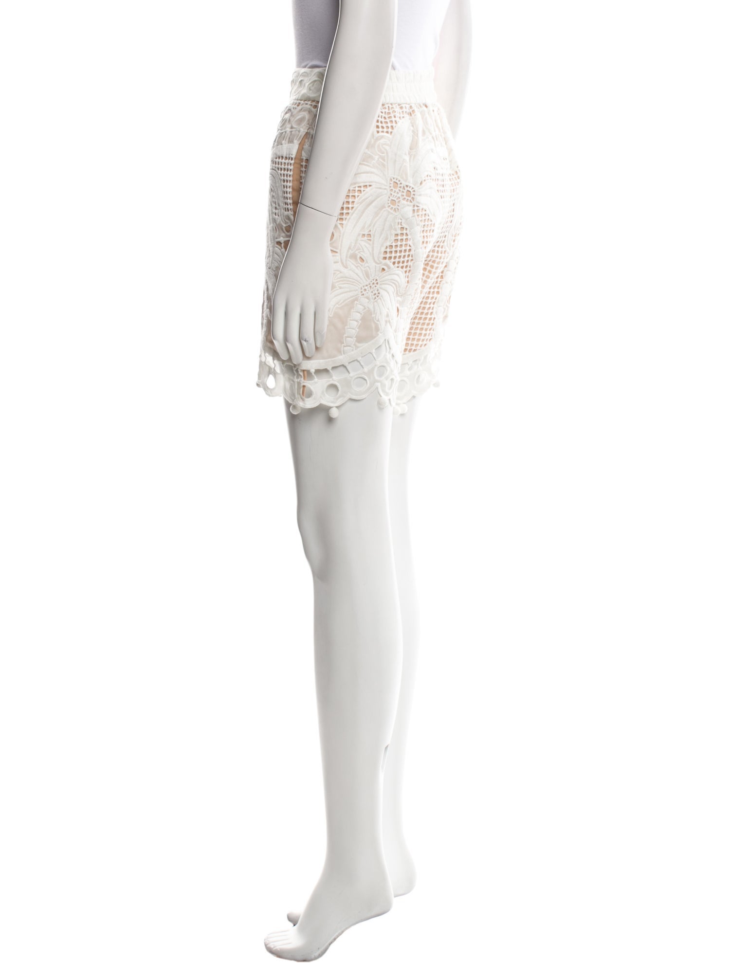 Zimmermann Silk Mini Shorts