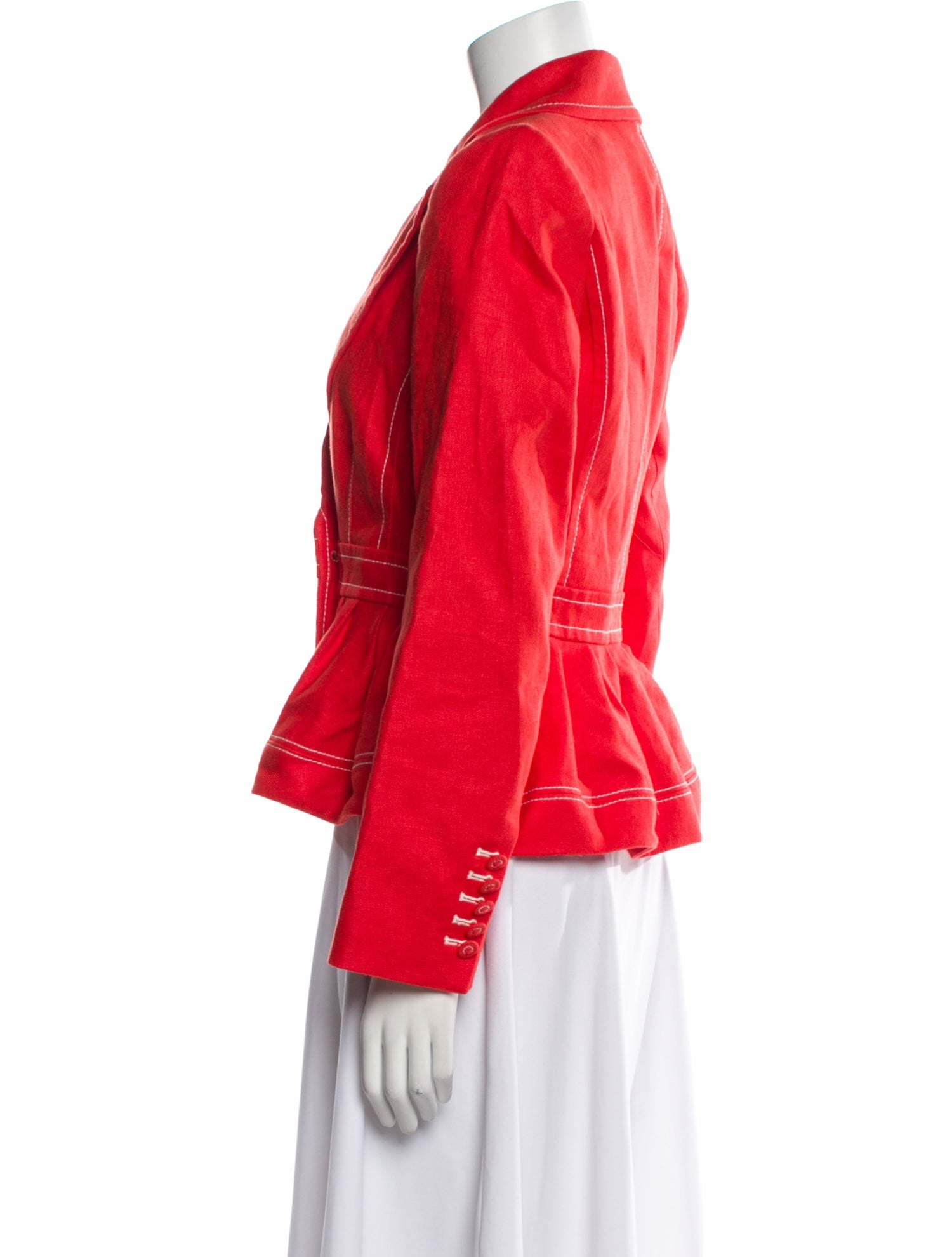 Zimmermann Linen Biker Jacket