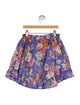Zimmermann Girls' Floral Printed Mini Skirt