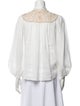 Zimmermann Linen Mock Neck Button-Up Top