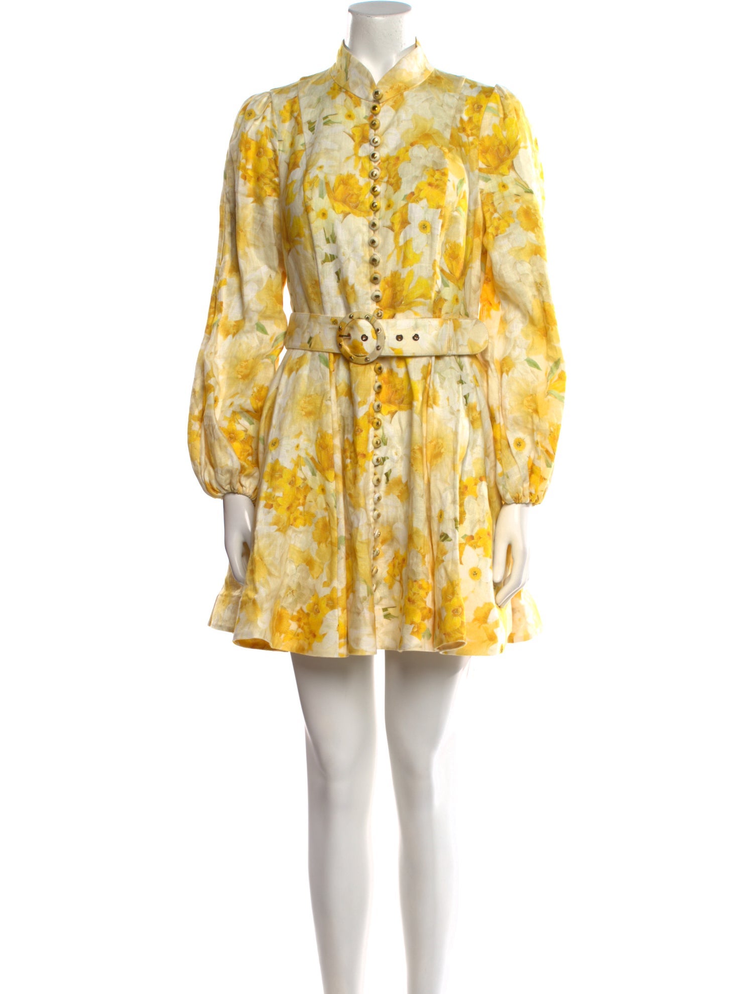 Zimmermann Linen Mini Dress w/ Tags