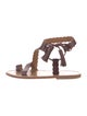 Zimmermann Leather Tassel Accents Gladiator Sandals