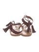 Zimmermann Leather Tassel Accents Gladiator Sandals