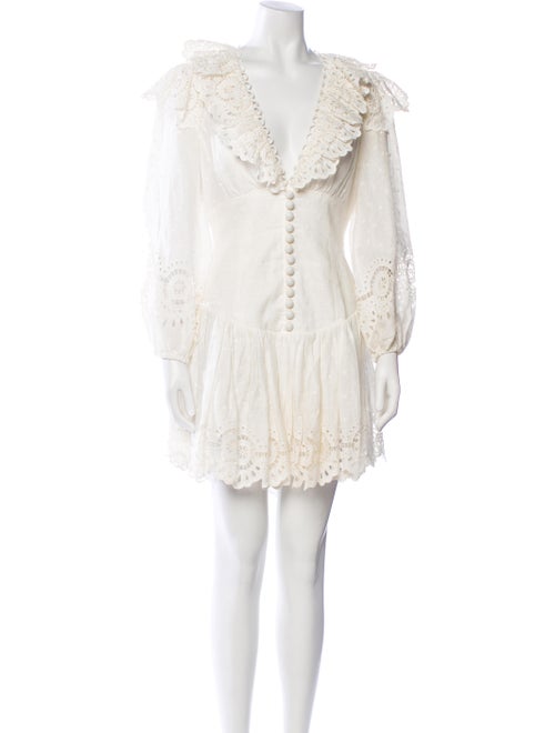 Zimmermann Linen Mini Dress