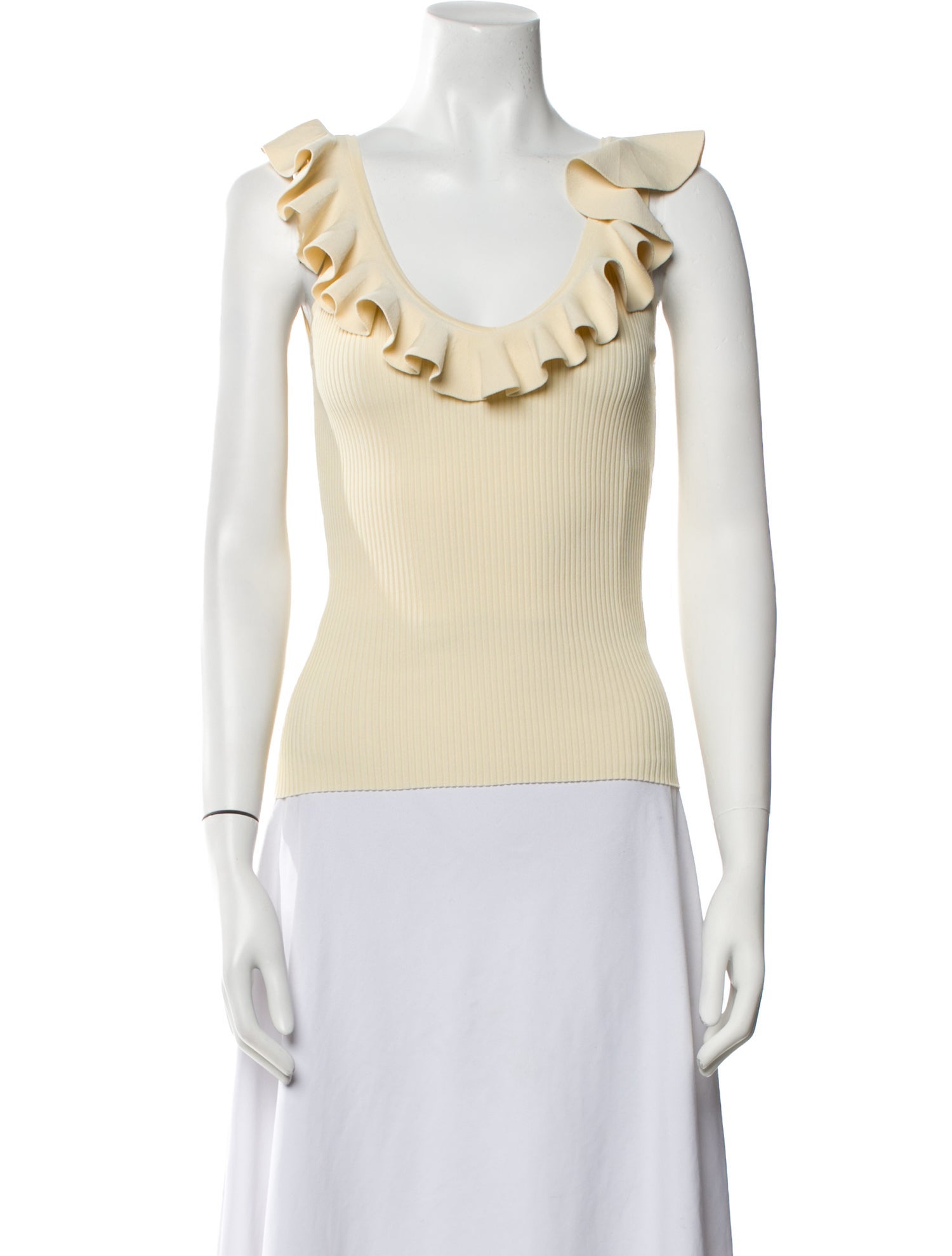 Zimmermann Scoop Neck Sleeveless Top