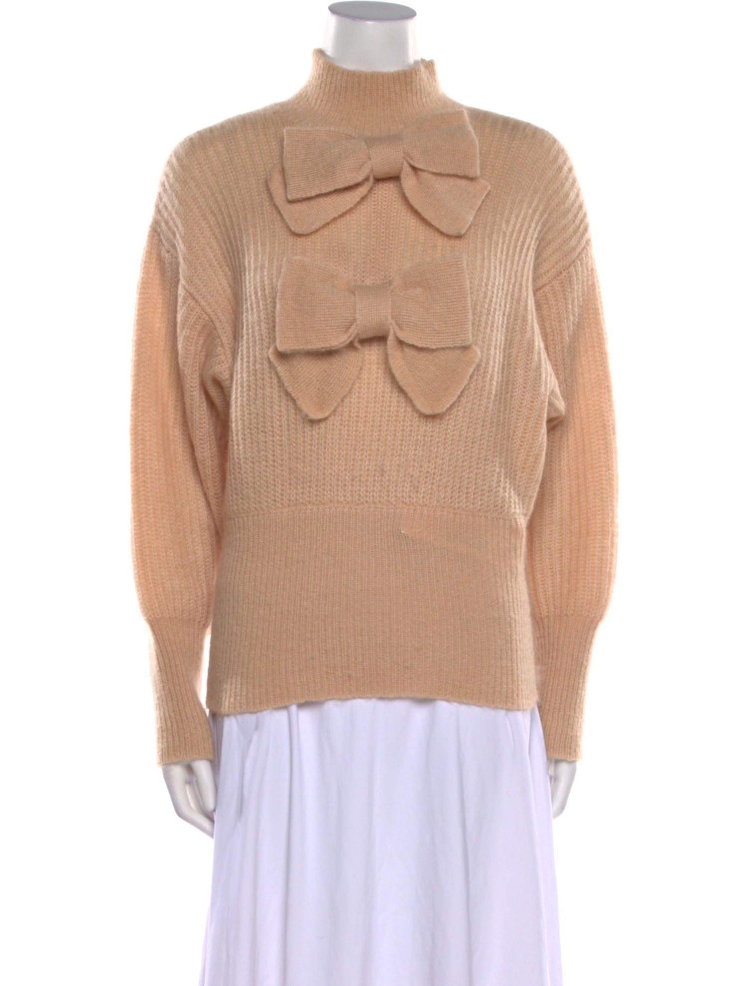 Zimmermann Mohair Mock Neck Sweater