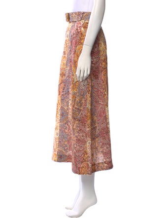 Zimmermann Linen Midi Length Skirt