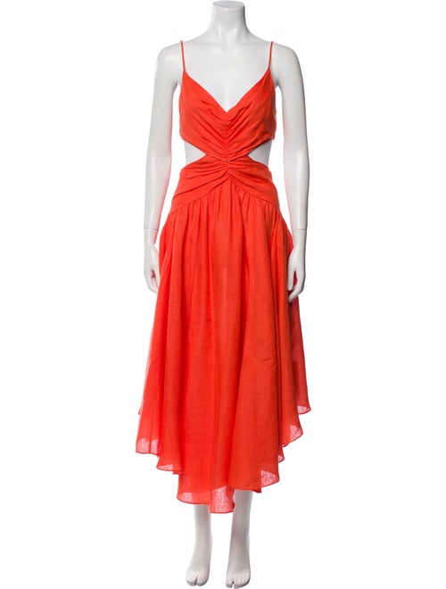 Zimmermann Linen Midi Length Dress