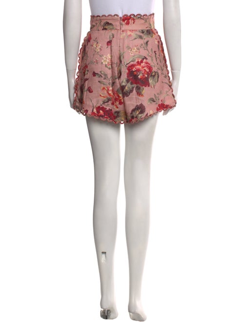 Zimmermann Linen Mini Shorts