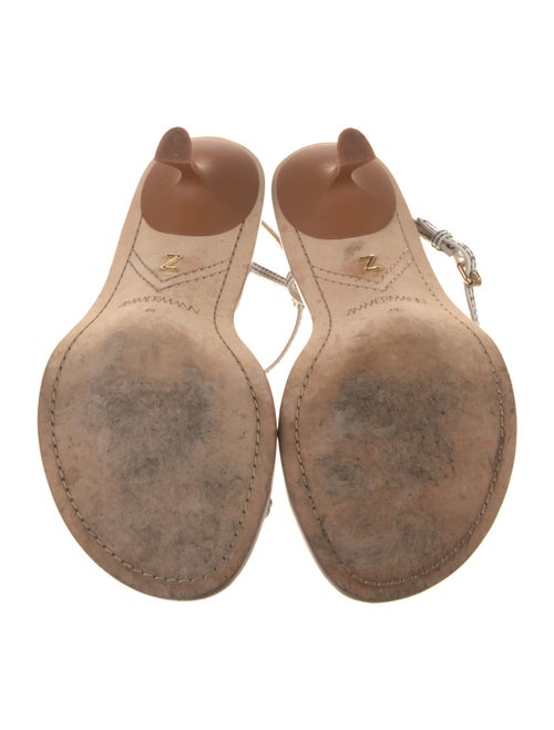 Zimmermann Leather T-Strap Sandals