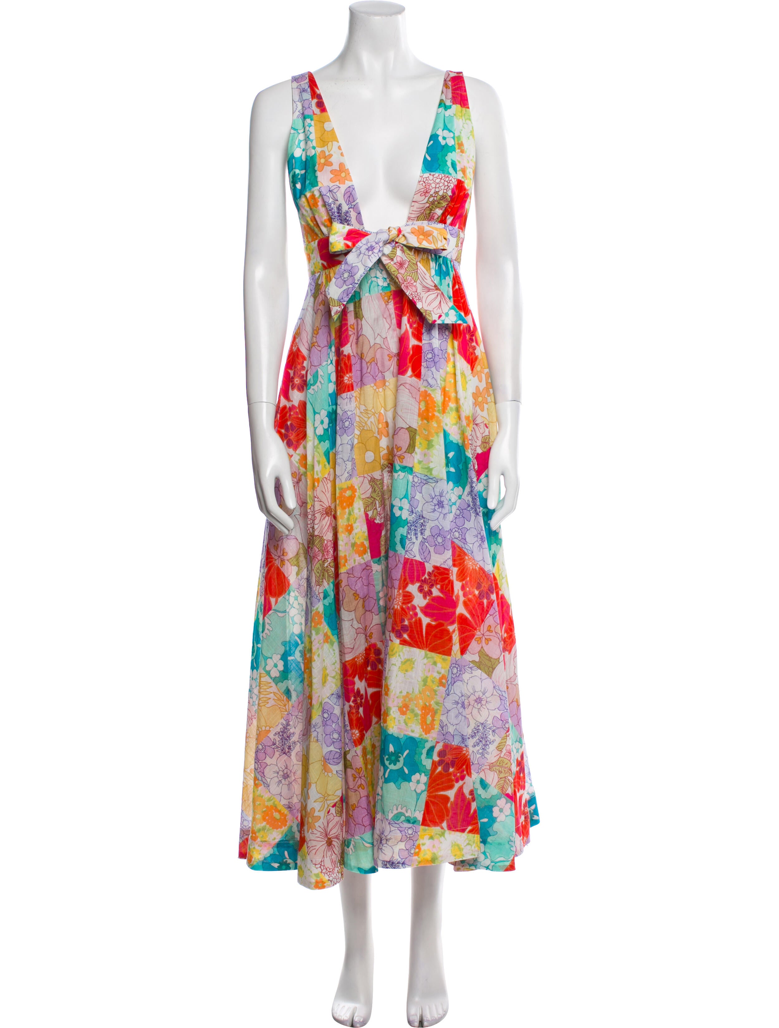 Zimmermann Floral Print Long Dress