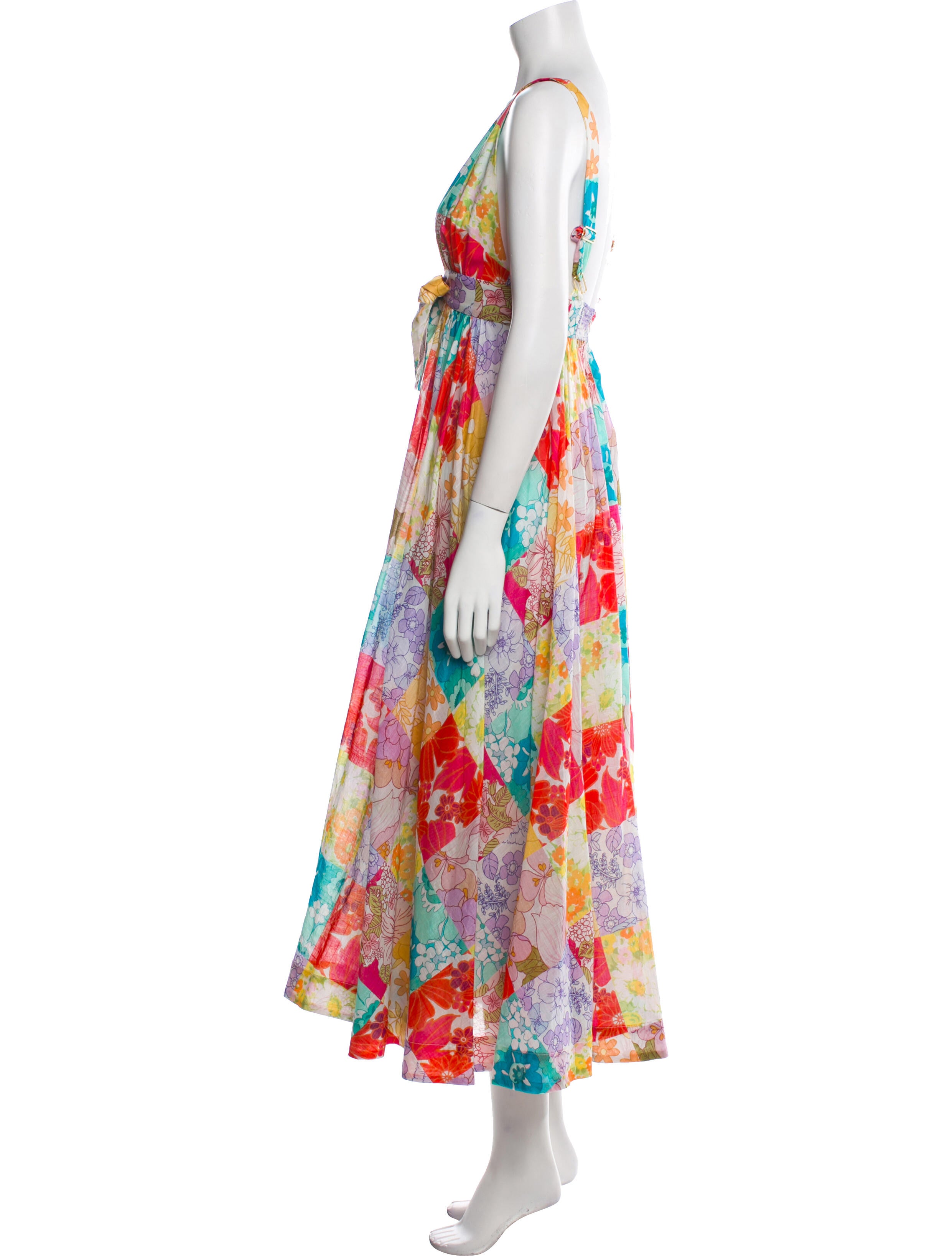 Zimmermann Floral Print Long Dress
