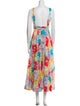 Zimmermann Floral Print Long Dress