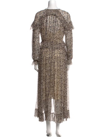 Zimmermann Silk Long Dress