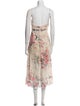 Zimmermann Floral Print Long Dress