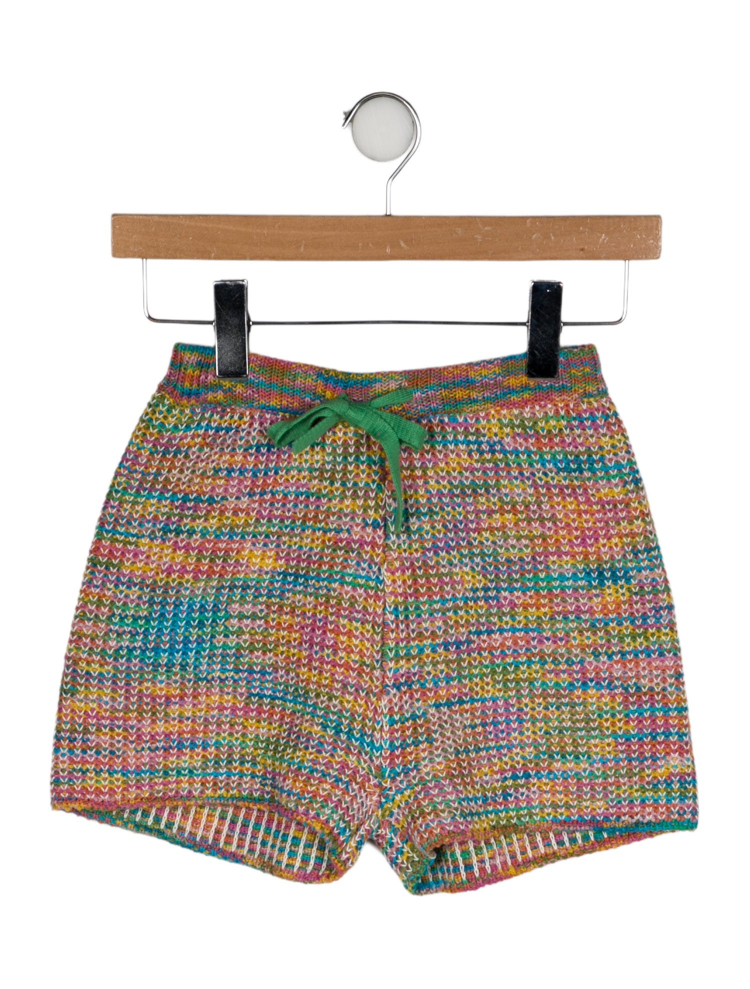 Zimmermann Girls' August Textured Knit Shorts w/ Tags