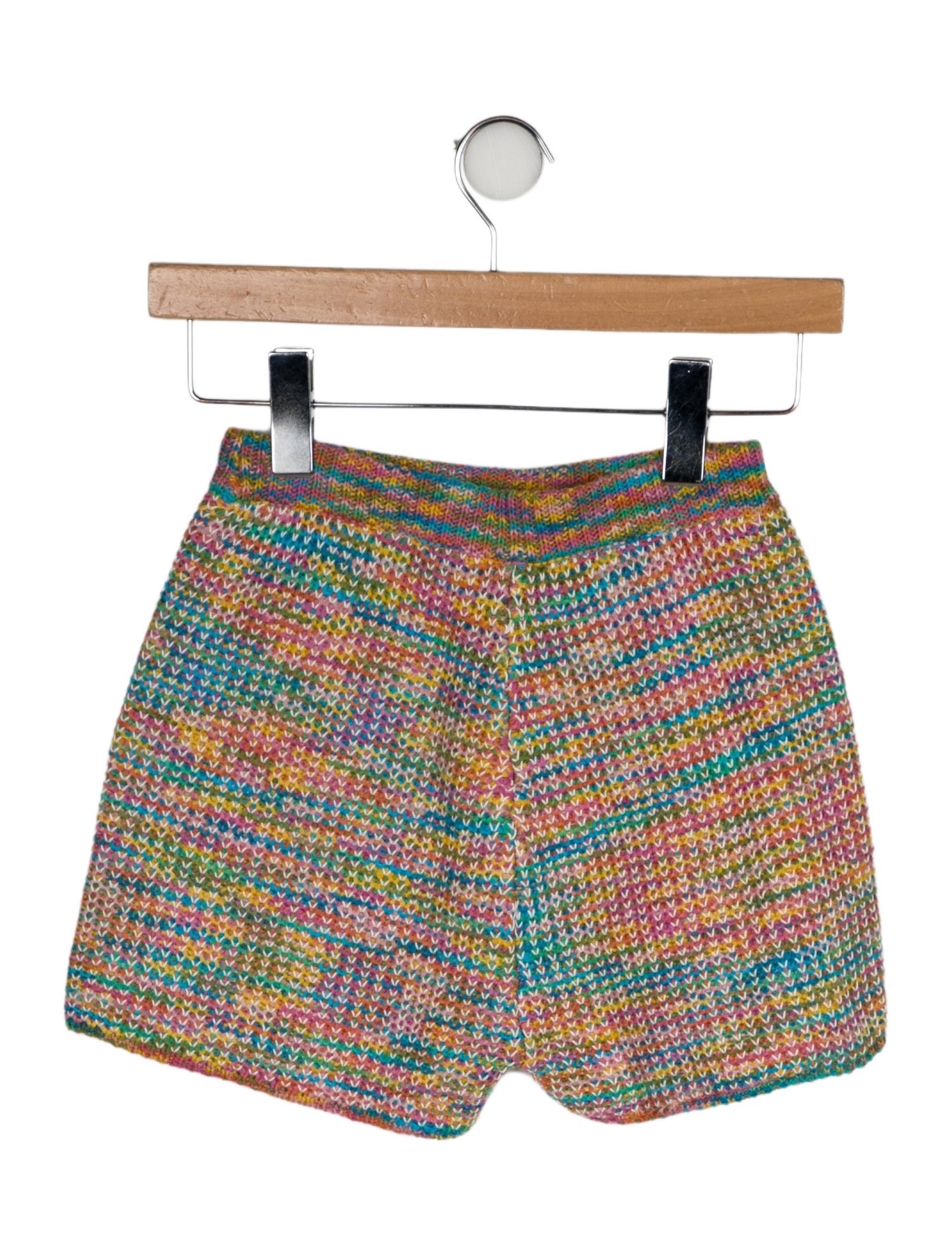 Zimmermann Girls' August Textured Knit Shorts w/ Tags