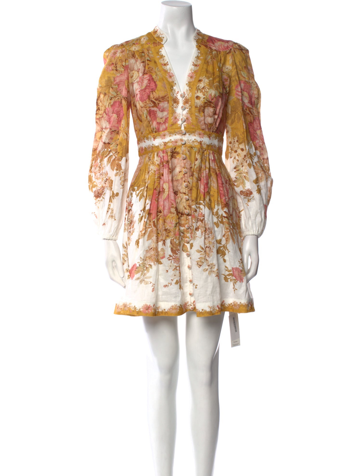 Zimmermann Linen Mini Dress