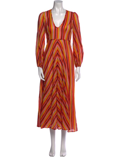 Zimmermann Striped Long Dress