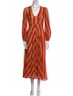 Zimmermann Striped Long Dress