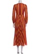 Zimmermann Striped Long Dress