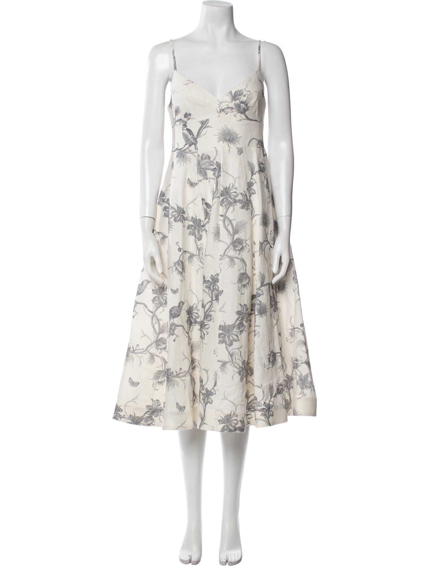 Zimmermann Linen Midi Length Dress