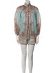Zimmermann Linen Paisley Print Short Set