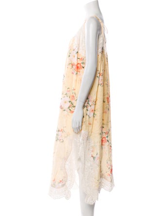 Zimmermann Linen Long Dress