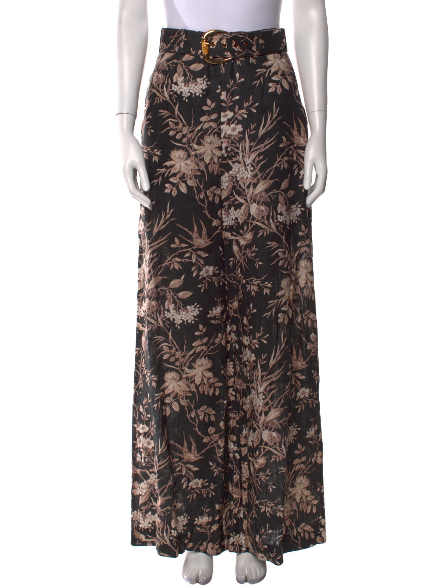 Zimmermann Linen Wide Leg Pants