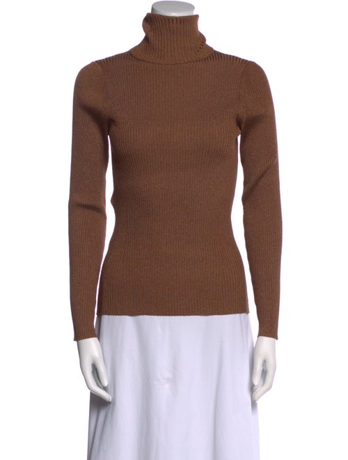 Zimmermann Turtleneck Long Sleeve Top