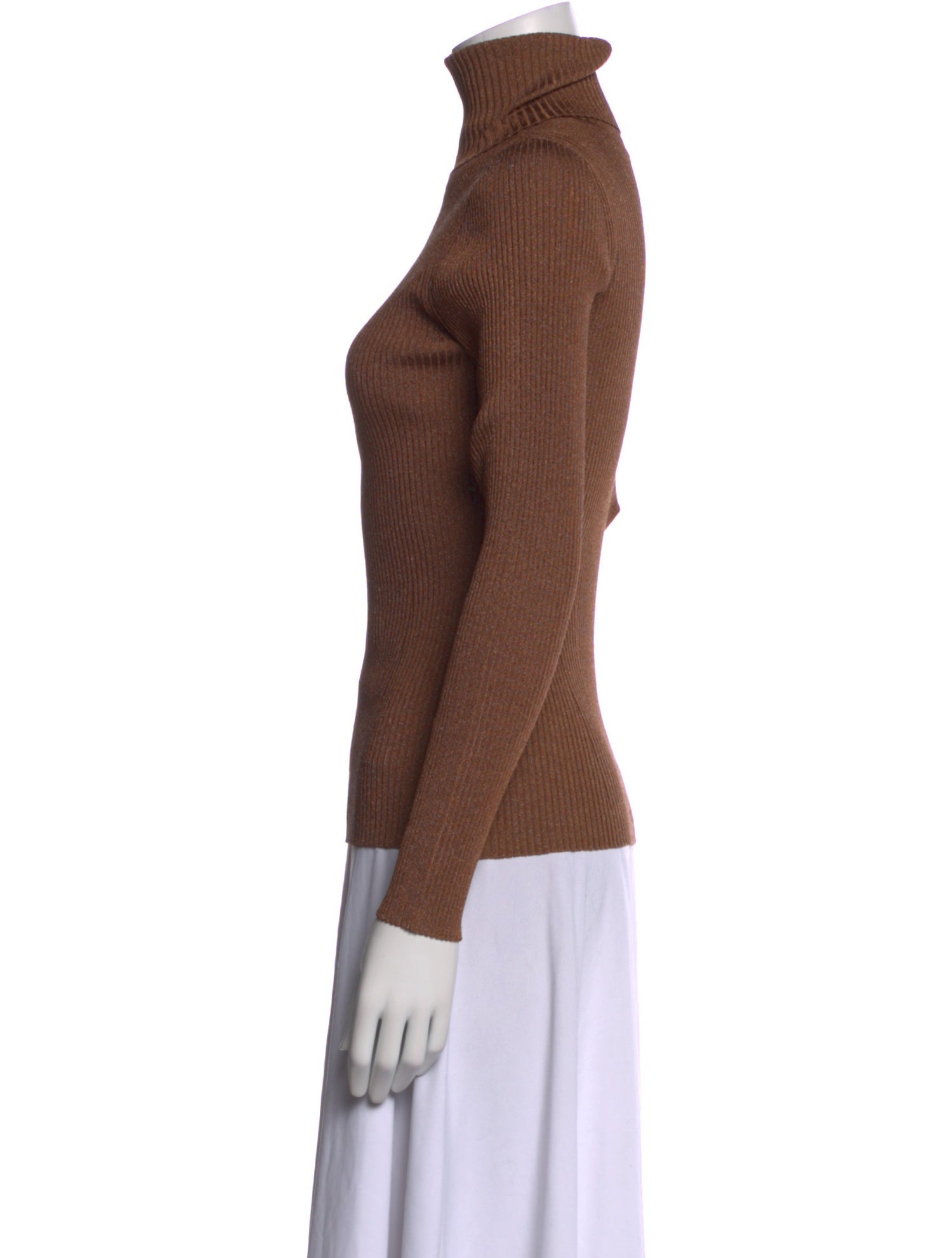 Zimmermann Turtleneck Long Sleeve Top