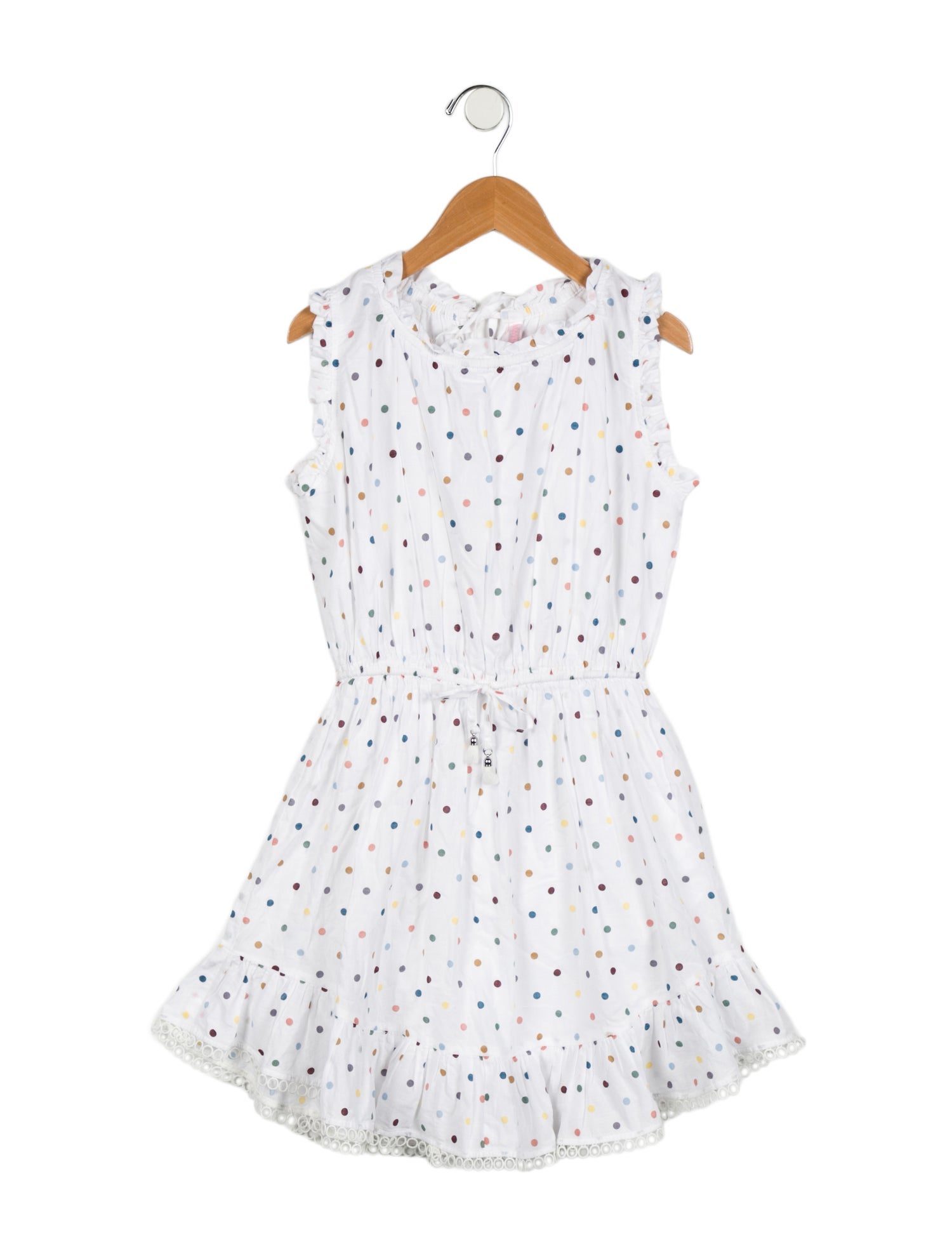 Zimmermann Girls' Polka Dot Printed Dress
