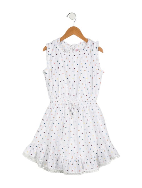 Zimmermann Girls' Polka Dot Printed Dress
